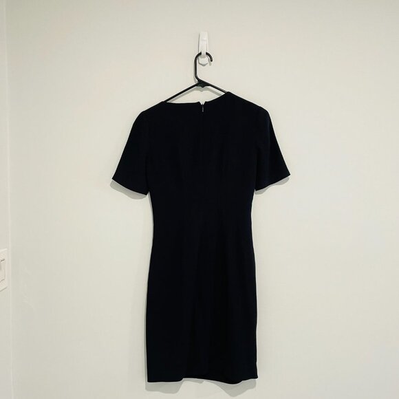 Elie Tahari Dark Blue Office Dress Size US 0 - Picture 7 of 9